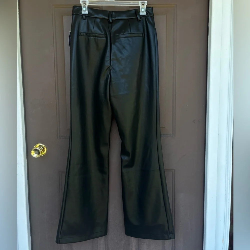 Black Women's Leather Pants